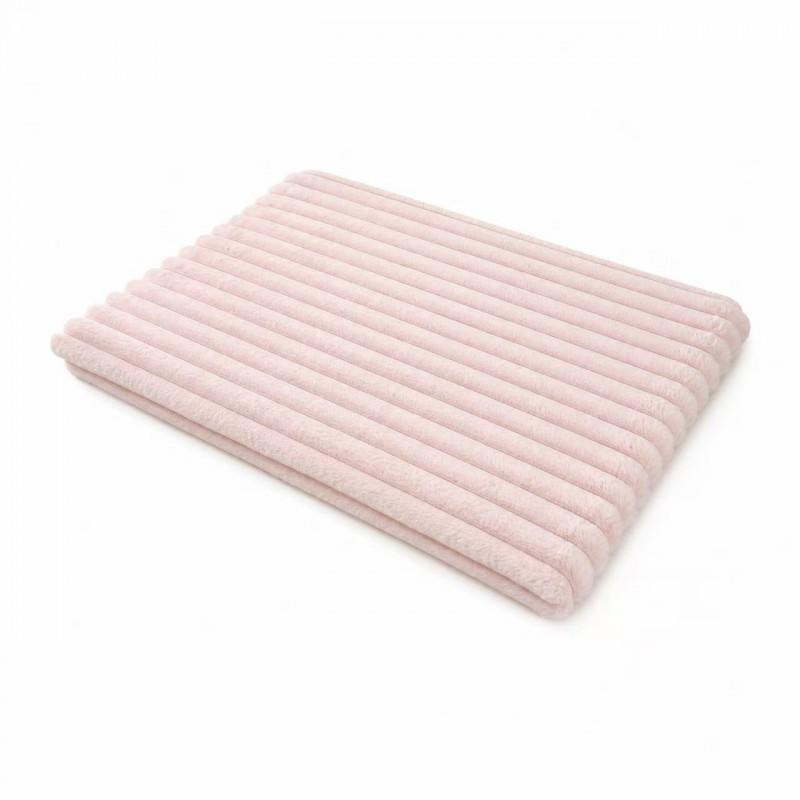 Plush Square Pet Bed Dogs Cats Soft Foam Cushion Warm Cozy Sleeping Mat Multi-Size Indoor Outdoor Use