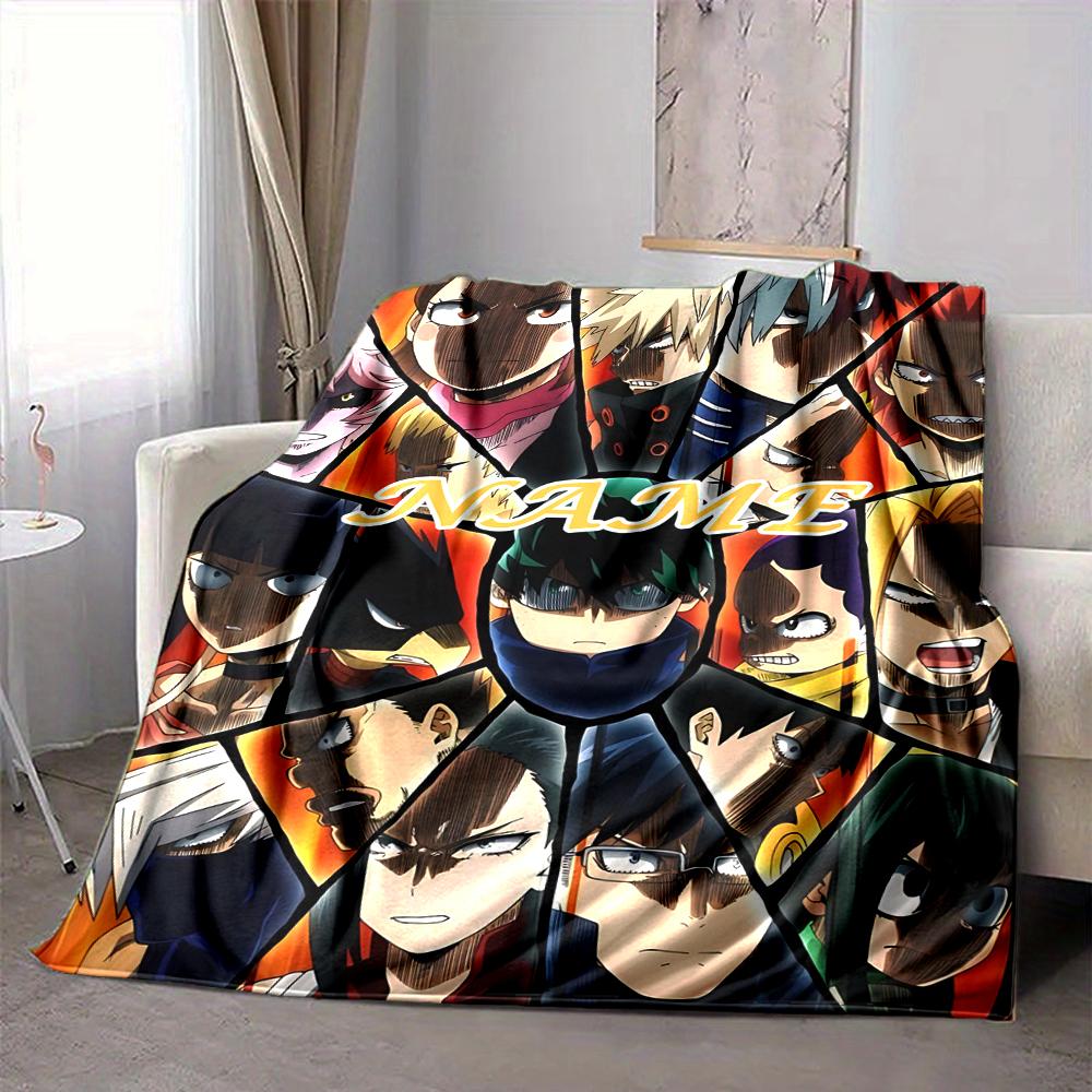 Custom 1pc Adventure Demon World Blanket, Soft And Comfortable Blanket, Casual Warm, Camping Travel Blanket, Birthday Gift Q912114