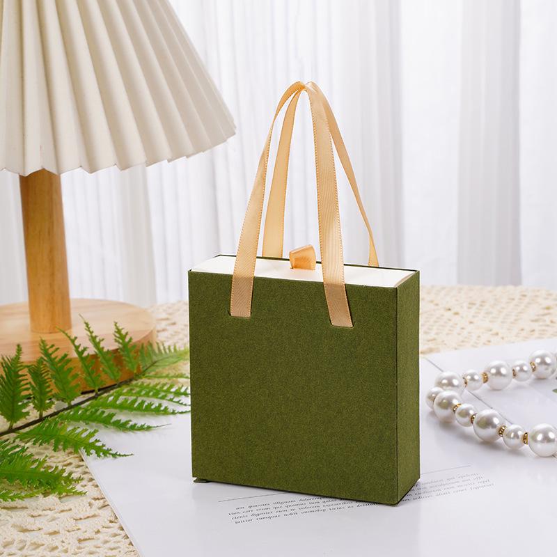 Popular Jewelry Box Set: In-Stock Drawer Handbag for Rings, Bracelets, Necklaces, and Earrings