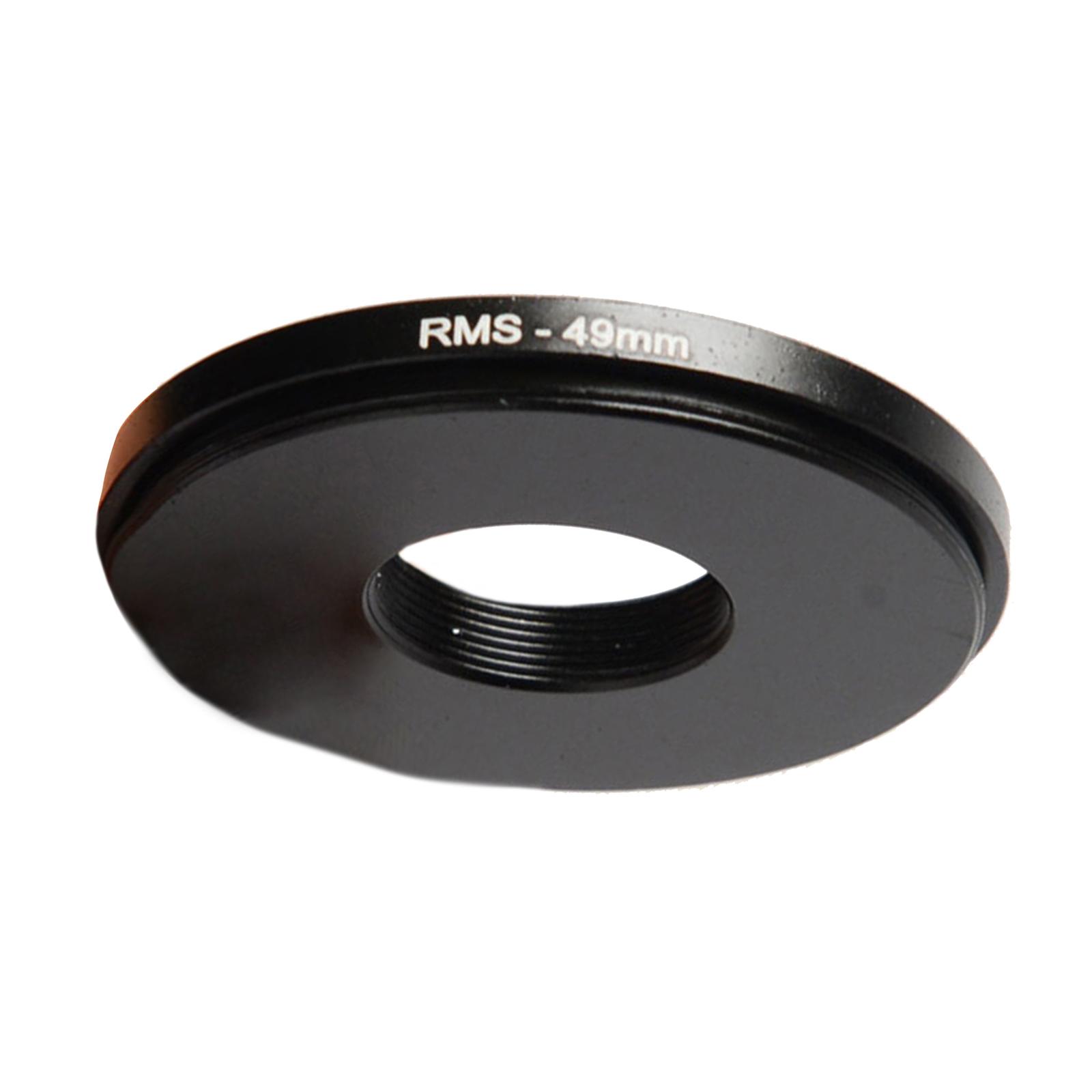 

RMS Lens Adapter Suit for RMS Microscopy Society Lens to M42 Mount Inside Thread RMS Microscope Objective Lens Adapter 49