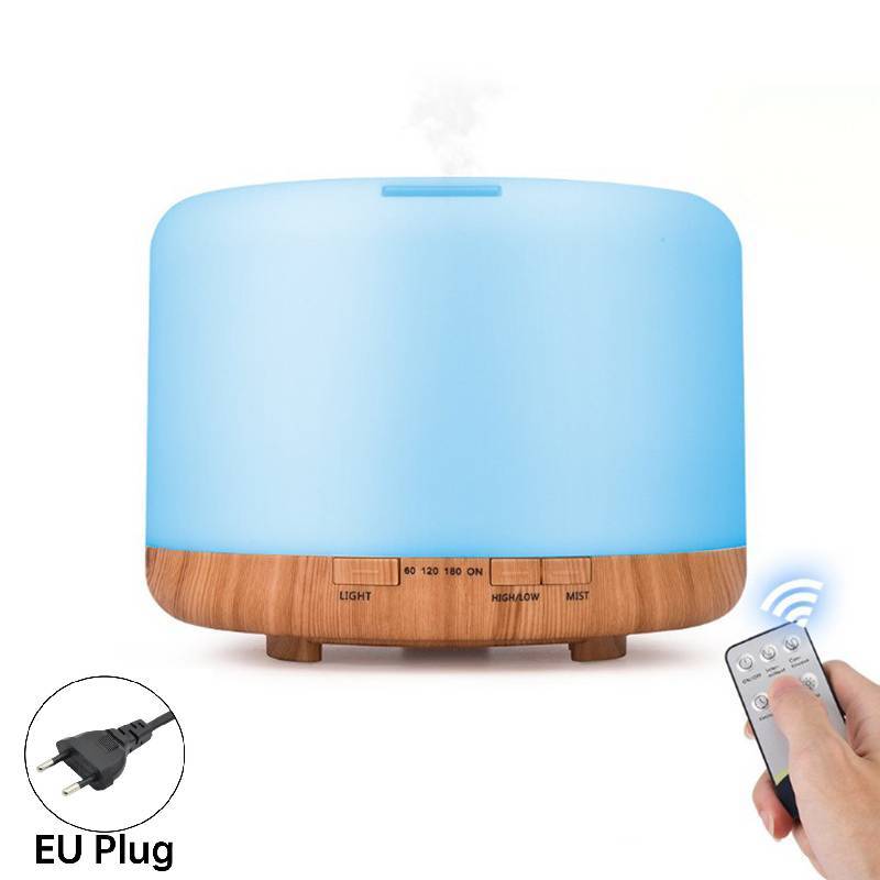 500ml Ultrasonic Air Diffuser With Timer For Home Relaxation