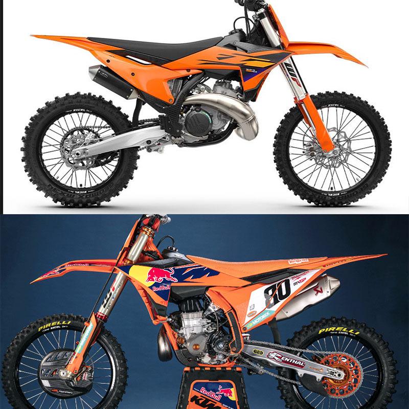 Fits 26 KTM/EXC/SXF/XCF Models: Full Fairings, Fenders, Fuel Tank and Side Covers, Light Covers, License Plates.