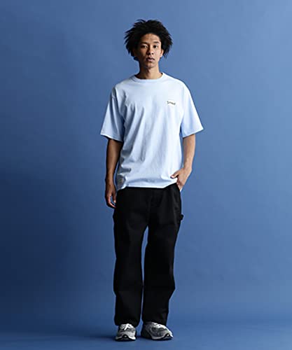 Schott SS T-SHIRT "PIN-UP" / Short Sleeve T-Shirt "Pin-Up" Men's Medium 391 Sax 782-3134037