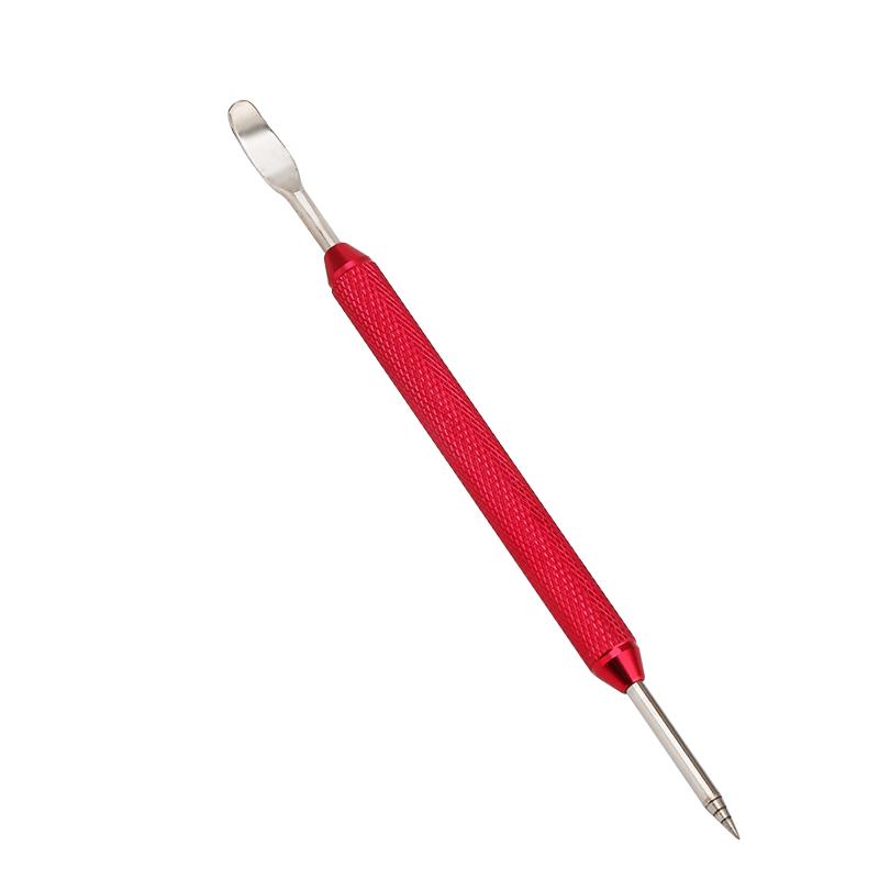 Кофе латте пена художественная ручка игла лопаточка инструмент для бариста кофе латте из нержавеющей стали художественная ручка инструмент красный