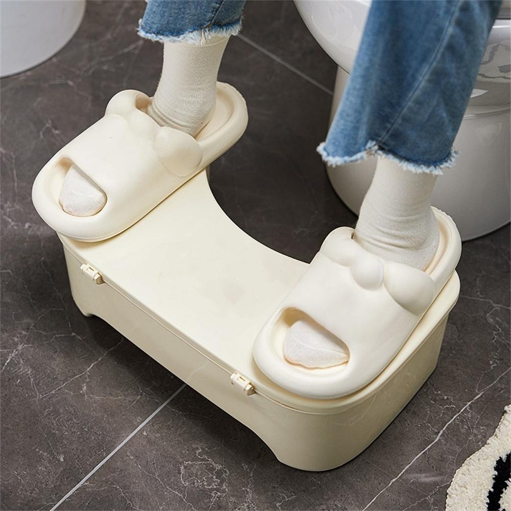 Potty Stool Bathroom Stool Everyday Comfort Comfortable Bathroom Experience Daily Necessities Organizer Hygienic Easy Clean