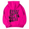SOLY HUX Women's Sweatshirt Pattern Hoodie Casual Long Sleeve Loose Pullover with Kangaroo Pocket