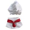 Dog Halloween Costumes Chef Hat and Cloak Suit Small Dog Cosplay Puppy Chef for Halloween Parties and Photo Shoots