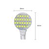 20pcs Universal Car Interior trument Lamp Atmosphere Light Reading Lamp T10/921/194 24 SMD LED Bulbs Car Lights Accessories