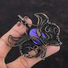 Charoite Pendant Copper Wire Wrapped Pendant Natural Gemstone Jewelry Handmade Butterfly Pendant Beautiful Copper Wire Jewelry Gifts For Mom