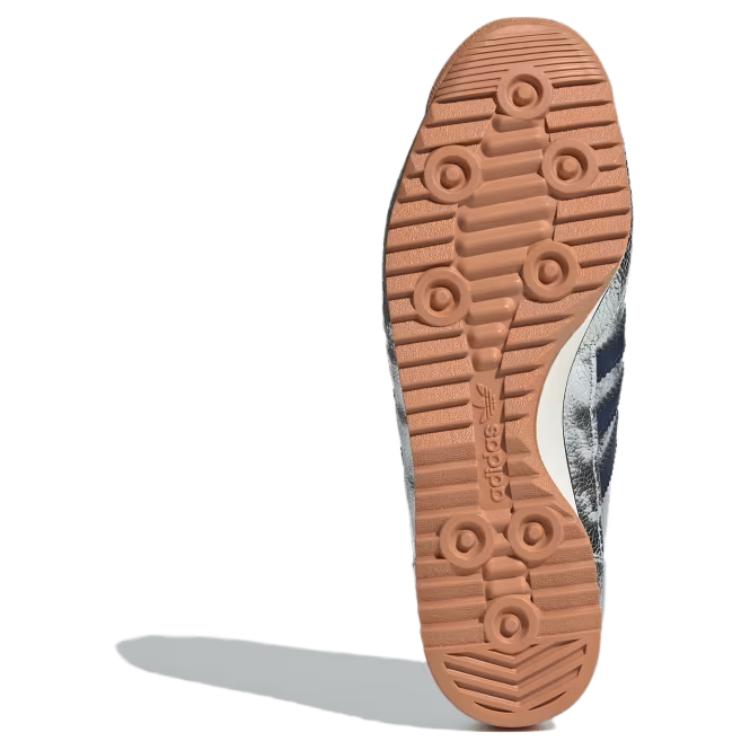 Adidas Women's SL72 Og 'Silver Metallic Collegiate Navy' Sneakers JH8654