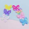 20Pcs Sew On Glitter Sequins Butterfly Patches 40x35mm Clothes Patches  Hat Shoes Sewing