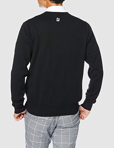 BRIDGESTONE Golf TOUR B Men's Sweater, Black, Size S