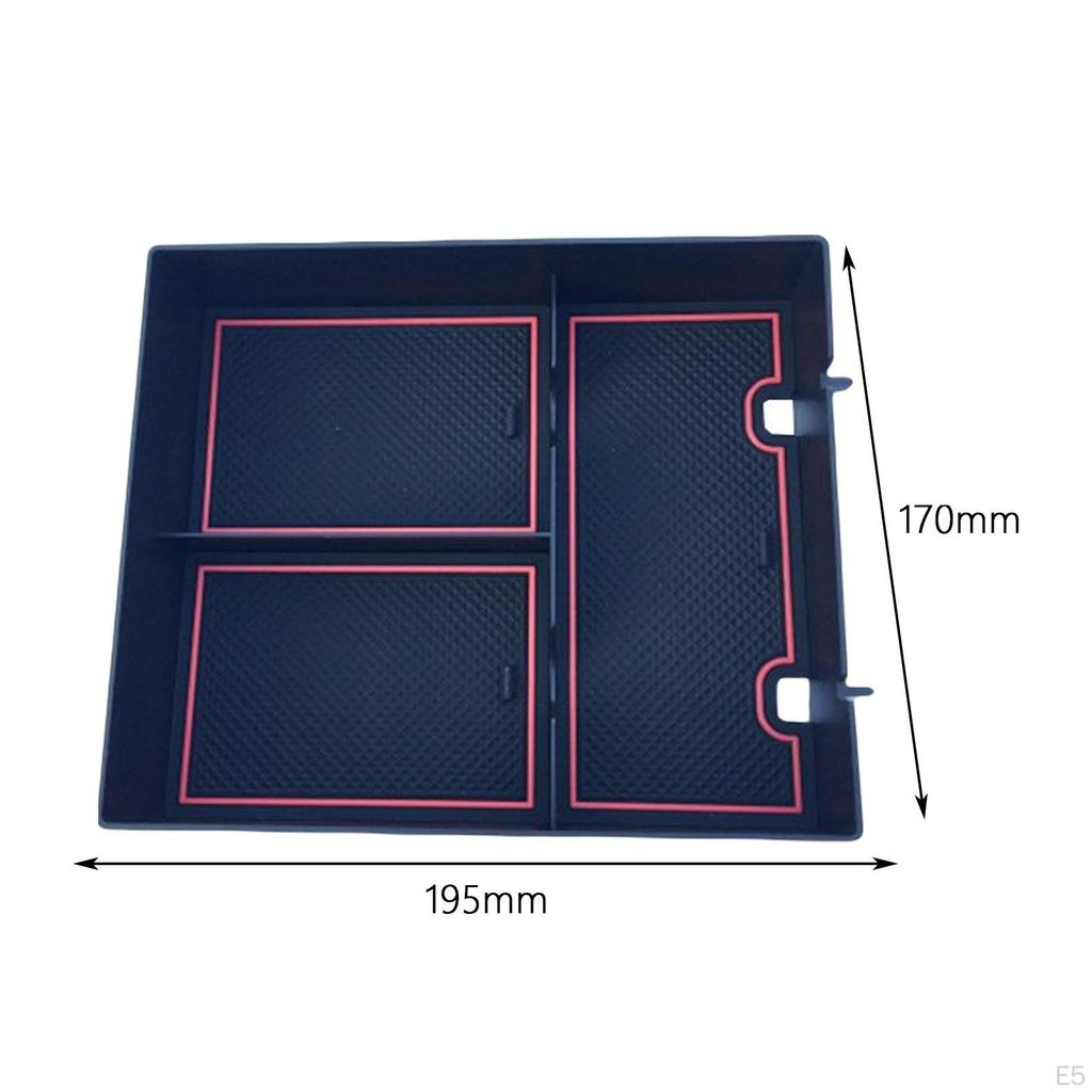 Center Organizer Armrest Glove Box Interior Accessories Car Storage