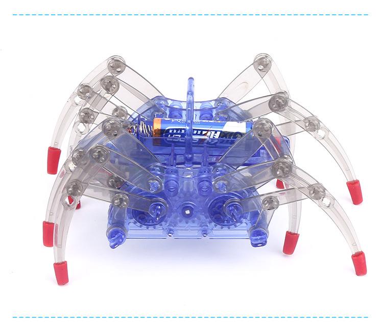 Handmade Electric Spider Robot DIY Kit for Kids - Educational Toy