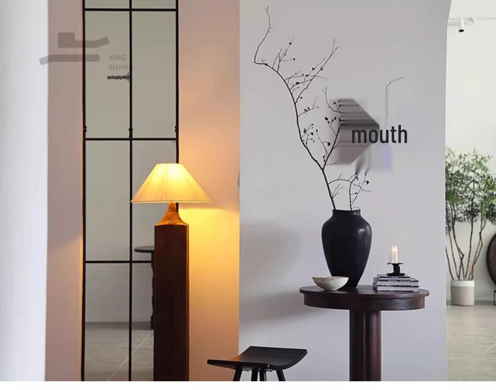 Mid-Century Wabi-Sabi Black & White Ceramic Hydroponic Vase - Matte Finish for Retro Flower Arrangements