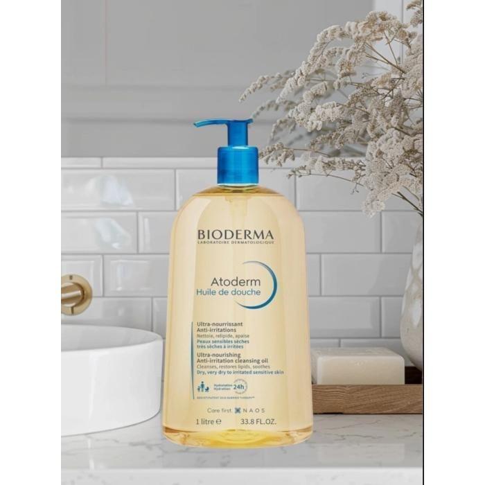 BIODERMA - Atoderm - Huile De Douche 1L Ultra Nourrissant Anti Irritations