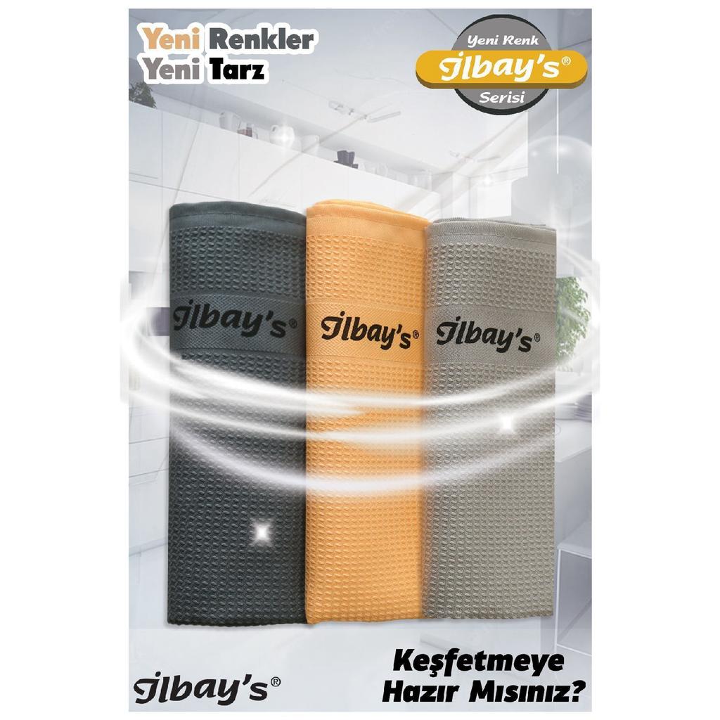 New Color Series Imported 3-piece Microfiber Cleaning Cloth Printed (40*60cm)