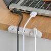 Silicone Cable Cord Management Clips Wire Organizer Supplies Cable Holder Clips  Home