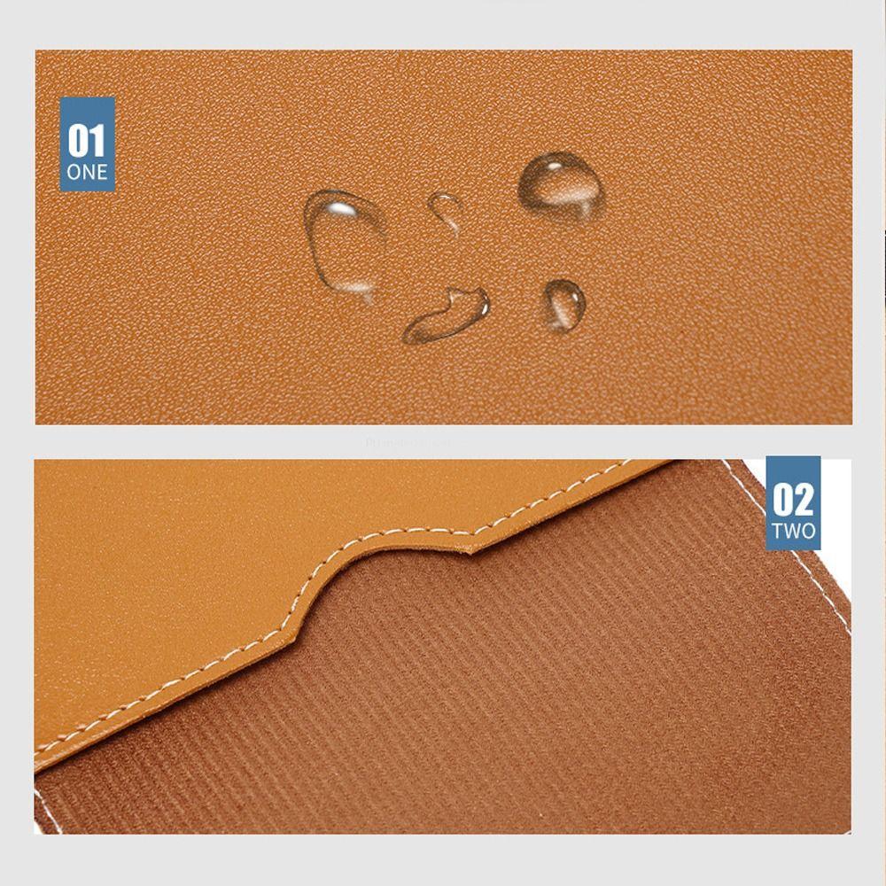 13 14 inch Laptop Sleeve Case Ultra Thin PU Leather Ultrabook Cover Shockproof Notebook Bag Protective Pouch for HP/Dell/Surface