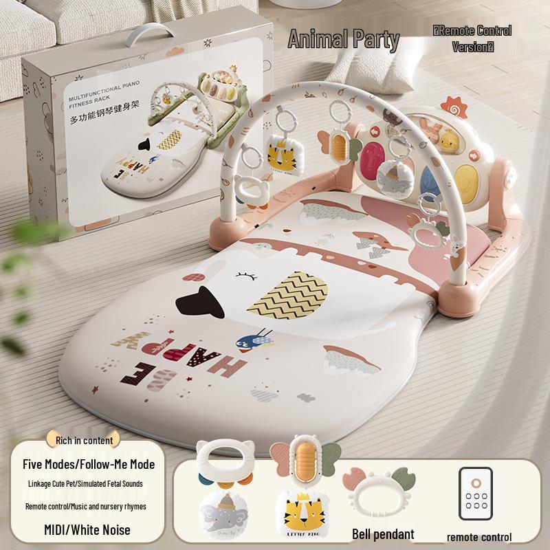 

Развивающий детский пианино-гимнастический коврик для ползания, игрушка, подарочный набор (0-12 месяцев)