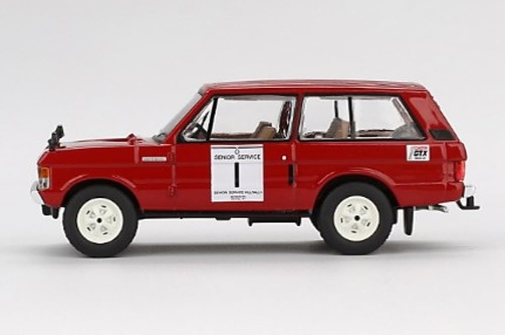 MINI GT Scale Range Rover International Hill Rally 1971 Winner Finished Model 1/64 #1 (Right-Hand Drive) MGT00893-BL