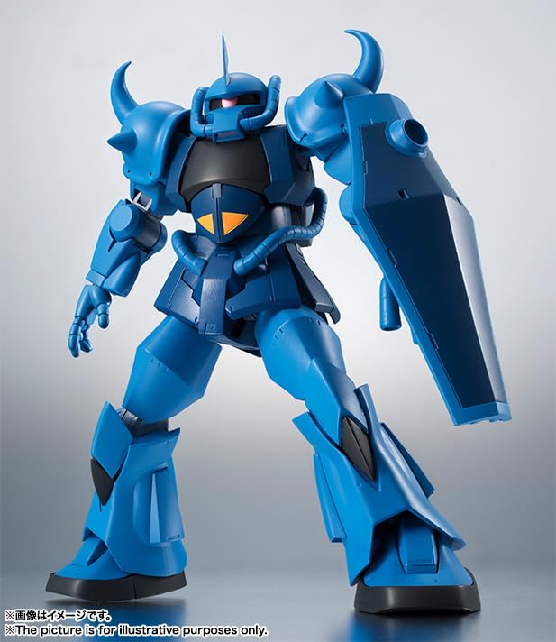 TAMASHII NATIONS ROBOT SPIRITS Mobile Suit Gundam Gouf Approximately 125mm PVC ABS Painted Movable Figure MS-07B Ver. A.N.I.M.E. (Rerelease) &