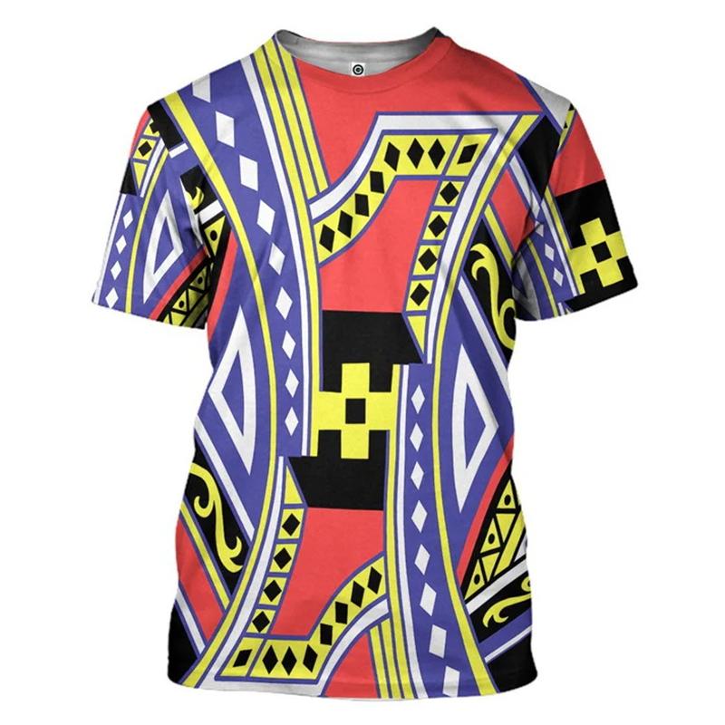 Cosplay Drôle Costume de Poker T-shirt Imprimé 3D Hommes T-shirt Harajuku Y2k Mode Manches Courtes T-shirt Couple Été Streetwear