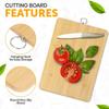 Wooden Chopping Board Organic Bamboo Vegetable Cutting Board New Cutting Board  Household
