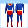 Macacão Cosplay de Super-herói com Tecido de Poliéster para Performances de Palco e Adultos