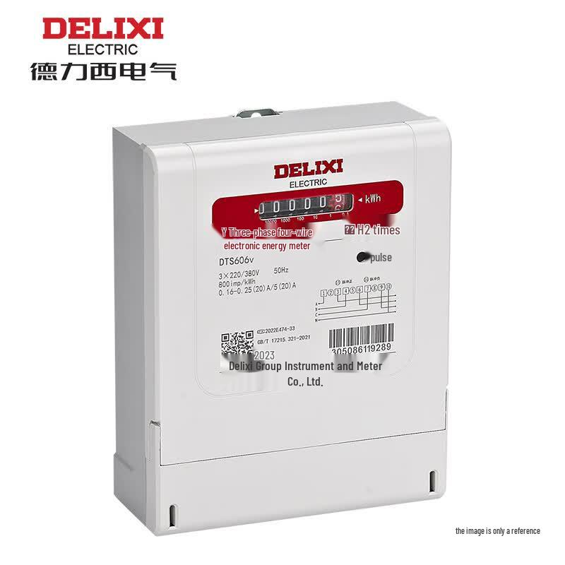 DELIXI ELECTRIC Contatore Elettronico Trifase DTS606