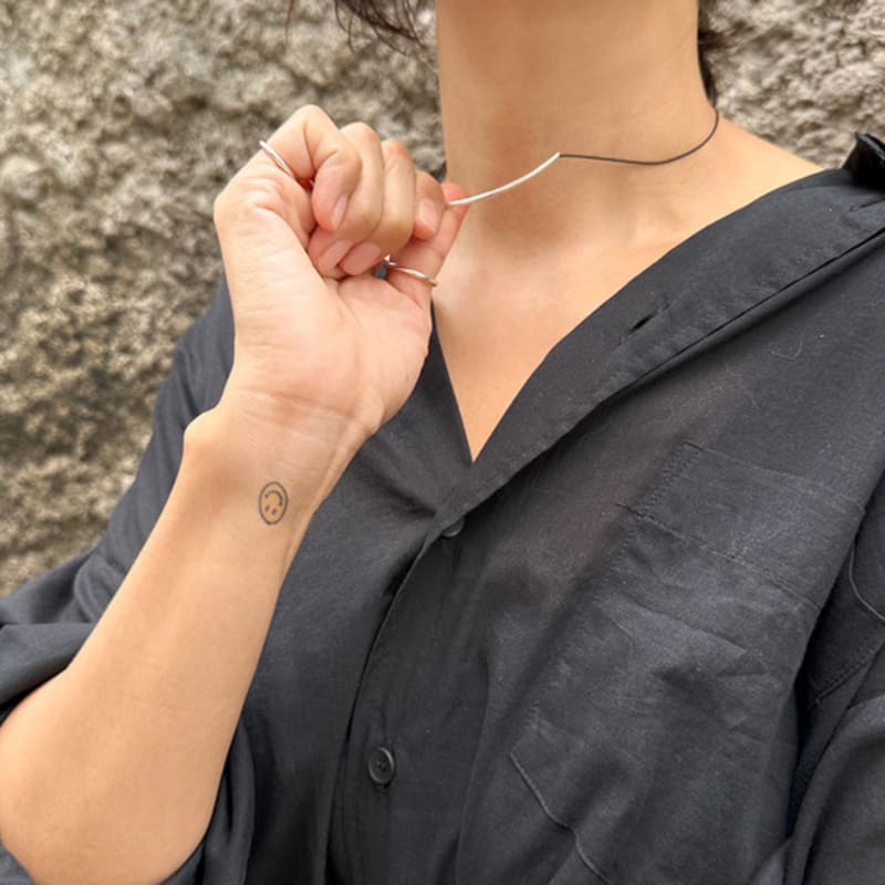 

andseeyou Bar Necklace-JN0208 purple