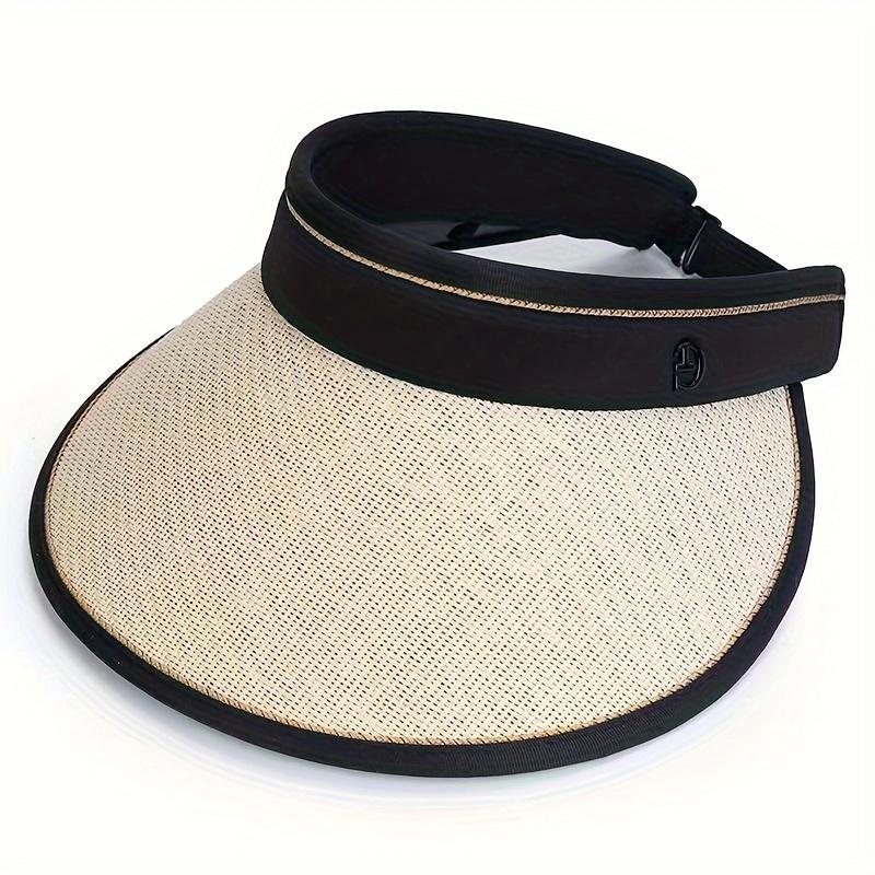 Foldable Sun Hat, UV Resistant, Solid Color, Wide Edge, Elastic Sun Hat, Outdoor Bicycle, Travel, Beach Hat for Women