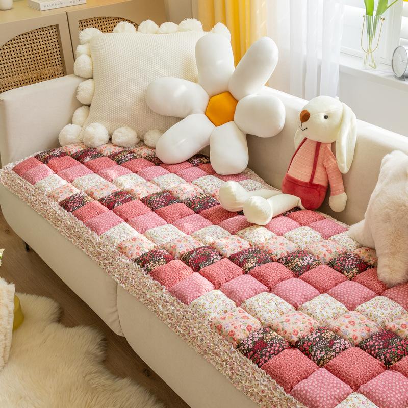 HOOPET Removable Dog Bed Cotton Sofa Cover for Large Dog Mat Winter Warm Cat Bed Pad Washable Dog Cushion Blanket Pet Supplies