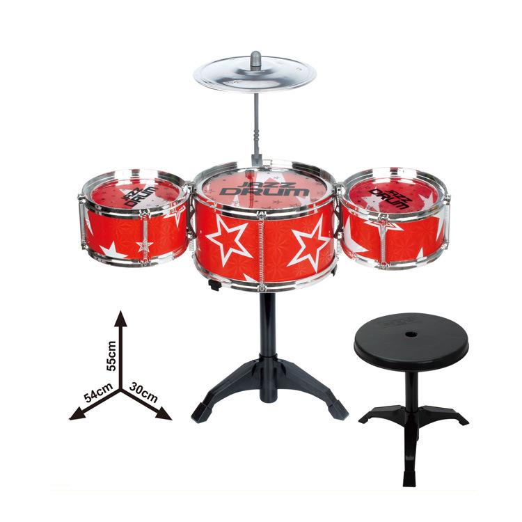 

Детская образовательная игрушка - джазовая барабанная установка - инструмент для раннего музыкального развития