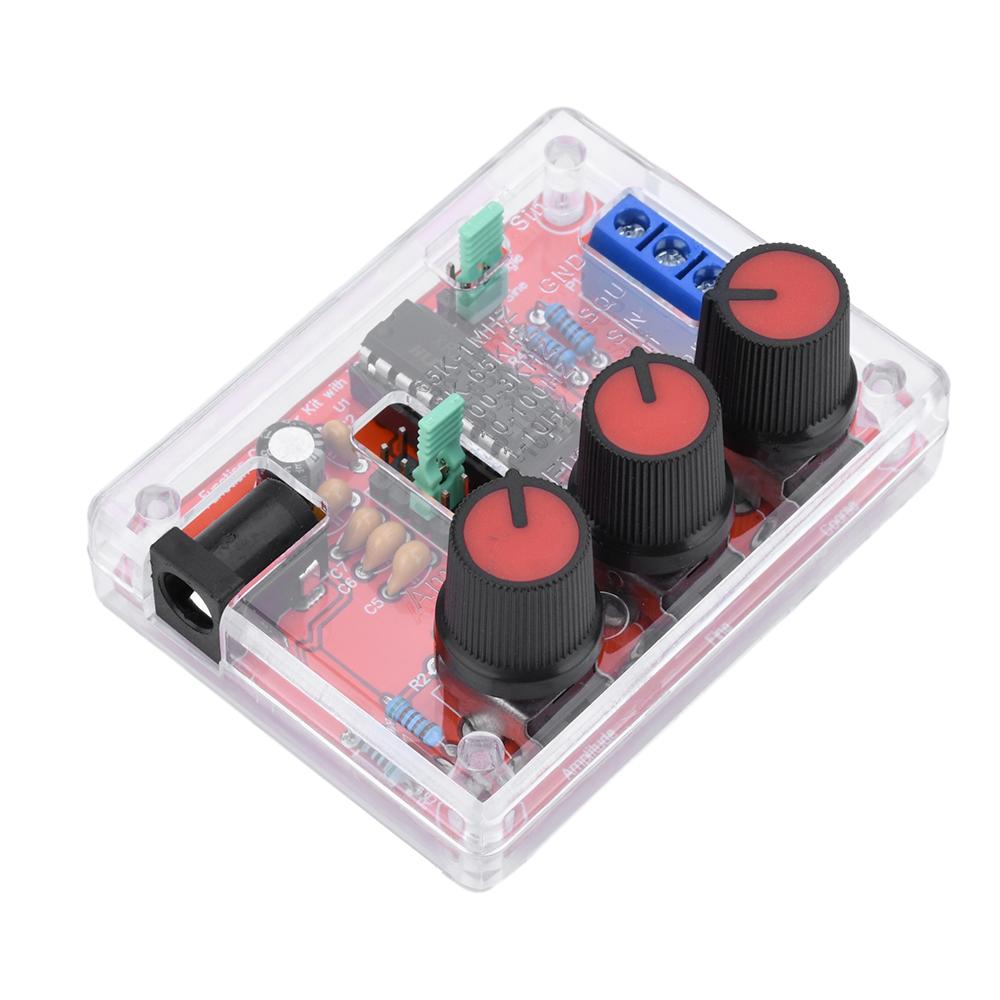 1Hz -1MHz XR2206 Function Signal Generator DIY Kit Sine/Triangle/Square Output Signal Generator Adjustable Frequency Module