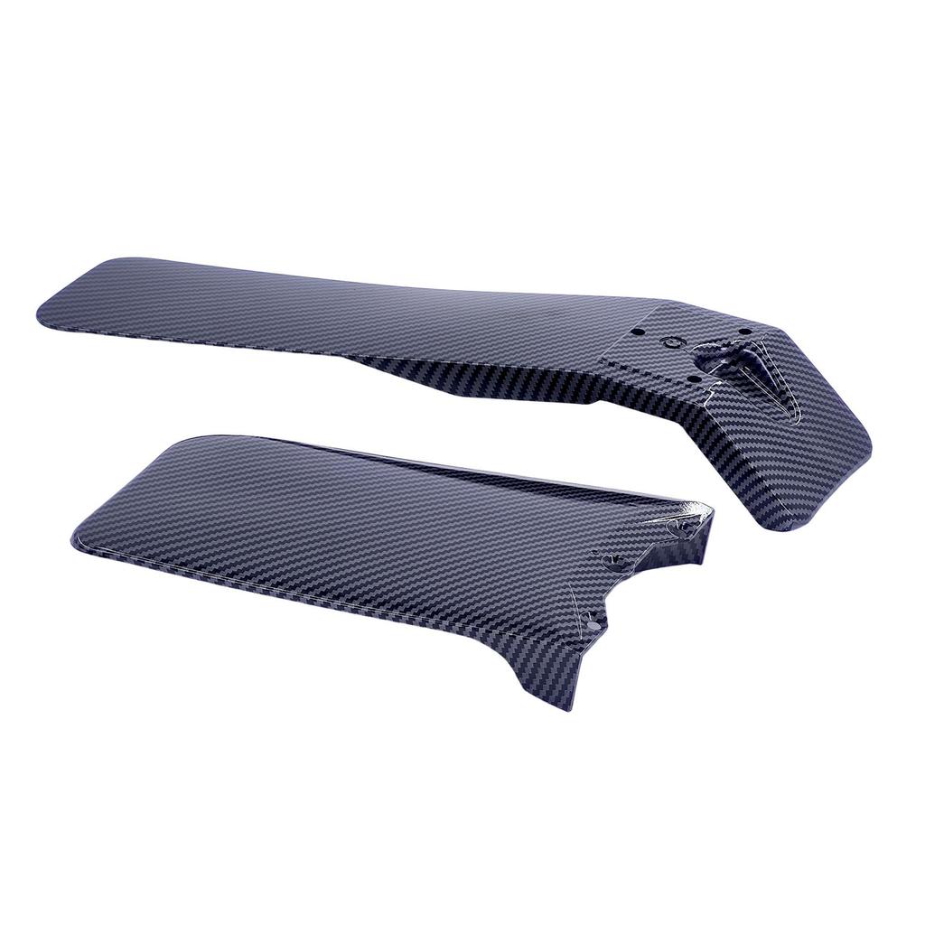 Black Carbon Fiber Pattern Motorcycle Fender for Tuttio Soleil 01
