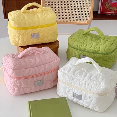 Candy Color Makeup Bag Light Luxury Women's Bag Lipstick Pack Portable Travel Cosmetic Storage Toiletry Bag