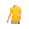 Jordan T Shirts Men's Yellow Crew Neck Moderate Straight Fit DA6800-739