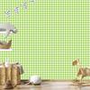 Wallpaper Fabric Pattern Lime, White and Cream for Living Room and Bedroom 50x1000