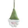 Reusable Holiday Door Handles Hand Crochet Christmas Gnome Ornaments, Knitted Faceless Hanging Decorations, Decorative Gift Box Toppers Yarn