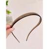 4 women's headband Simple clear resin headband women's face non-slip pressure headband Thin hair clip for women