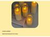 Acrylic LED Candle Light with Swaying Flame and Cup