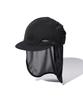 SNOWPEAK Sun Guard Cap - Black / Tt2410-Ac02Bk