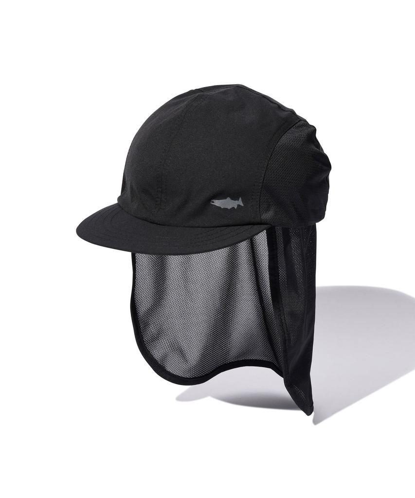 SNOWPEAK Sun Guard Cap - Black / Tt2410-Ac02Bk