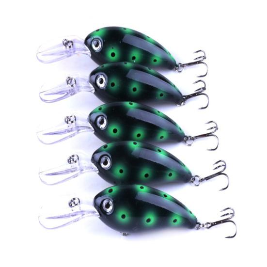 Floating Wobblers Hard Artificial Bait Fishing Lure Trolling Fish Accessory