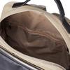Recycled nylon x cow leather backpack Beige [Isaac] Y01-05-04