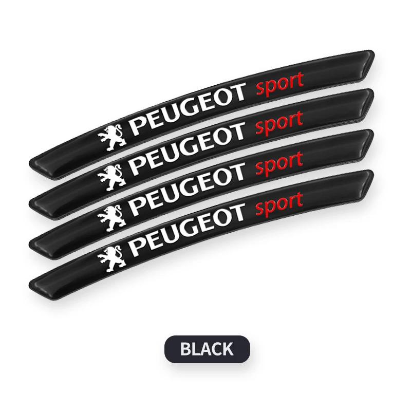 

Car Wheel Eyebrow Sticker Car Wheel Sticker Car Exterior Accessories For Peugeot 206 307 308 3008 207 208 407 508 2008 5008 107