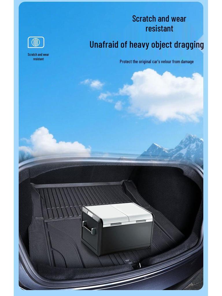 Tesla Model 3 Trunk Mat Refurbishment & TPE Tail Box Mat Set