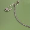 New Women's Big Pin Stainless Steel Pants Chain Ins Style Women's Hip-hop Punk Metal Waist Chain