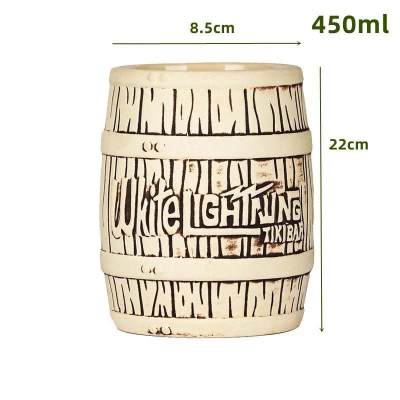 60 Types Ceramic Hawaii Tiki Mugs Creative Cocktail Glasses Beer Glass Martini Glasses Wine Glass Funny Cup Gift for Men